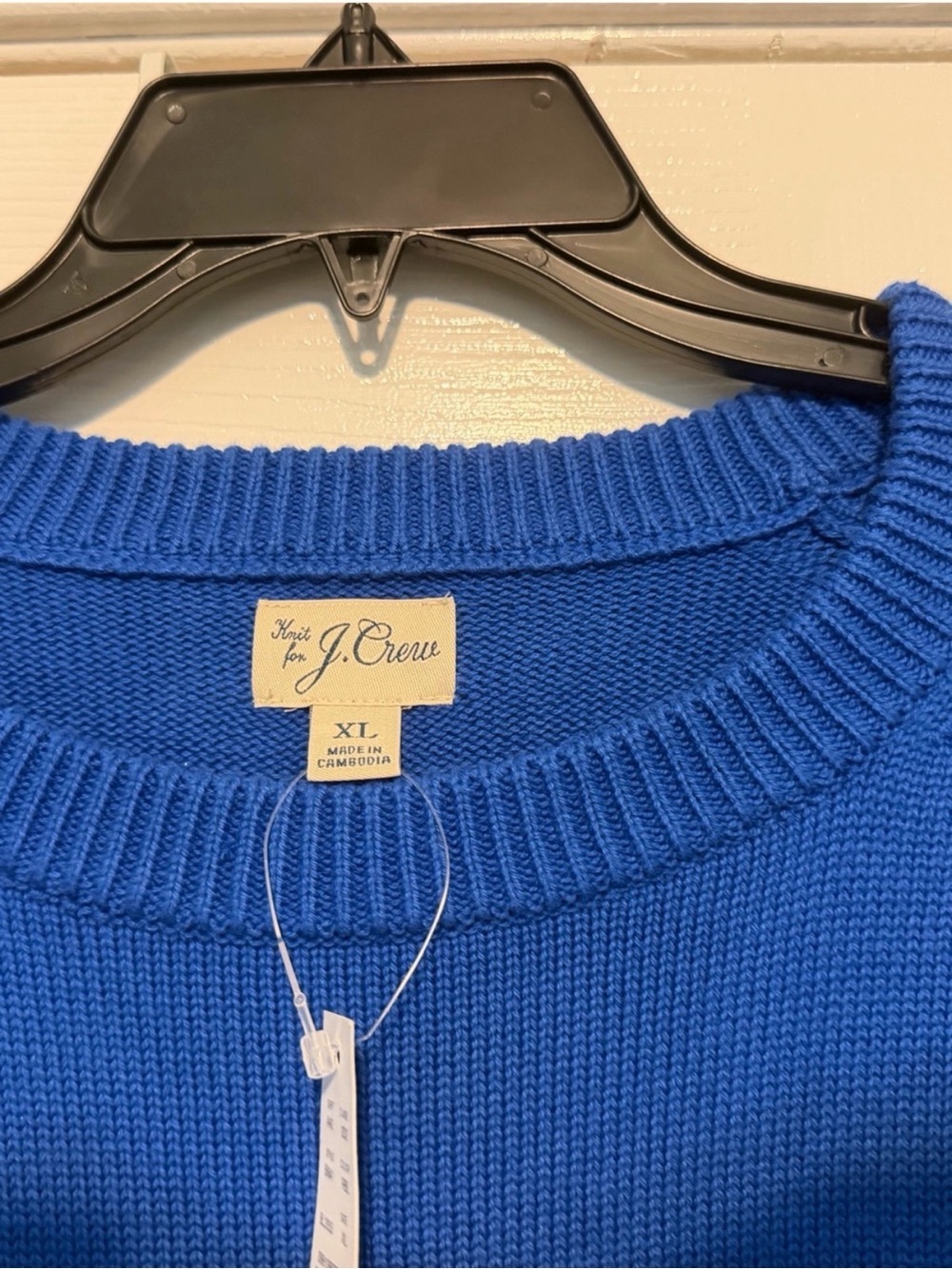 J. Crew Royal Blue Crewneck Sweater